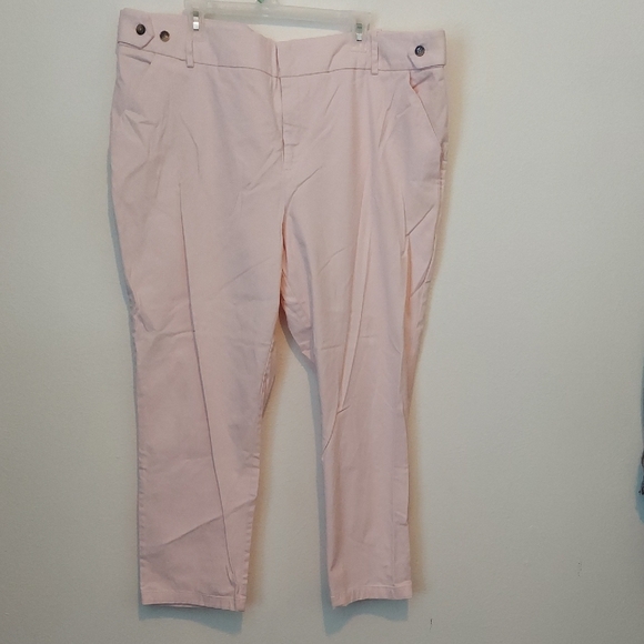Ava & Viv Pants - Ava & Viv Pink Ankle Pants